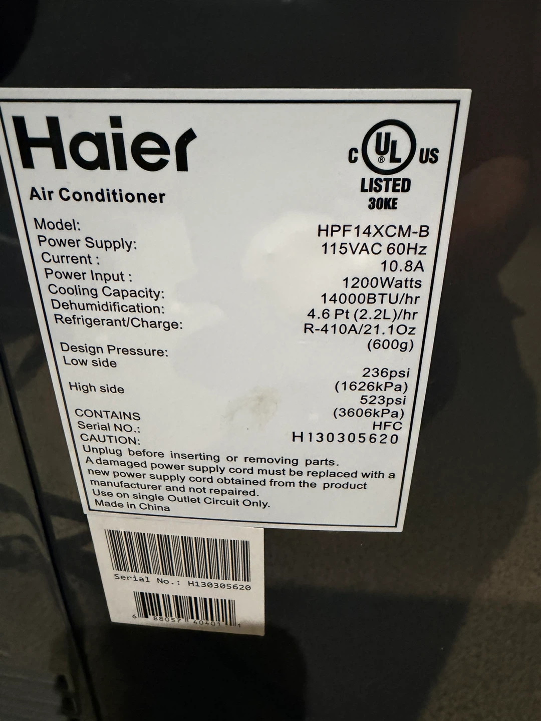 14000 btu portable air conditioner - photo 3