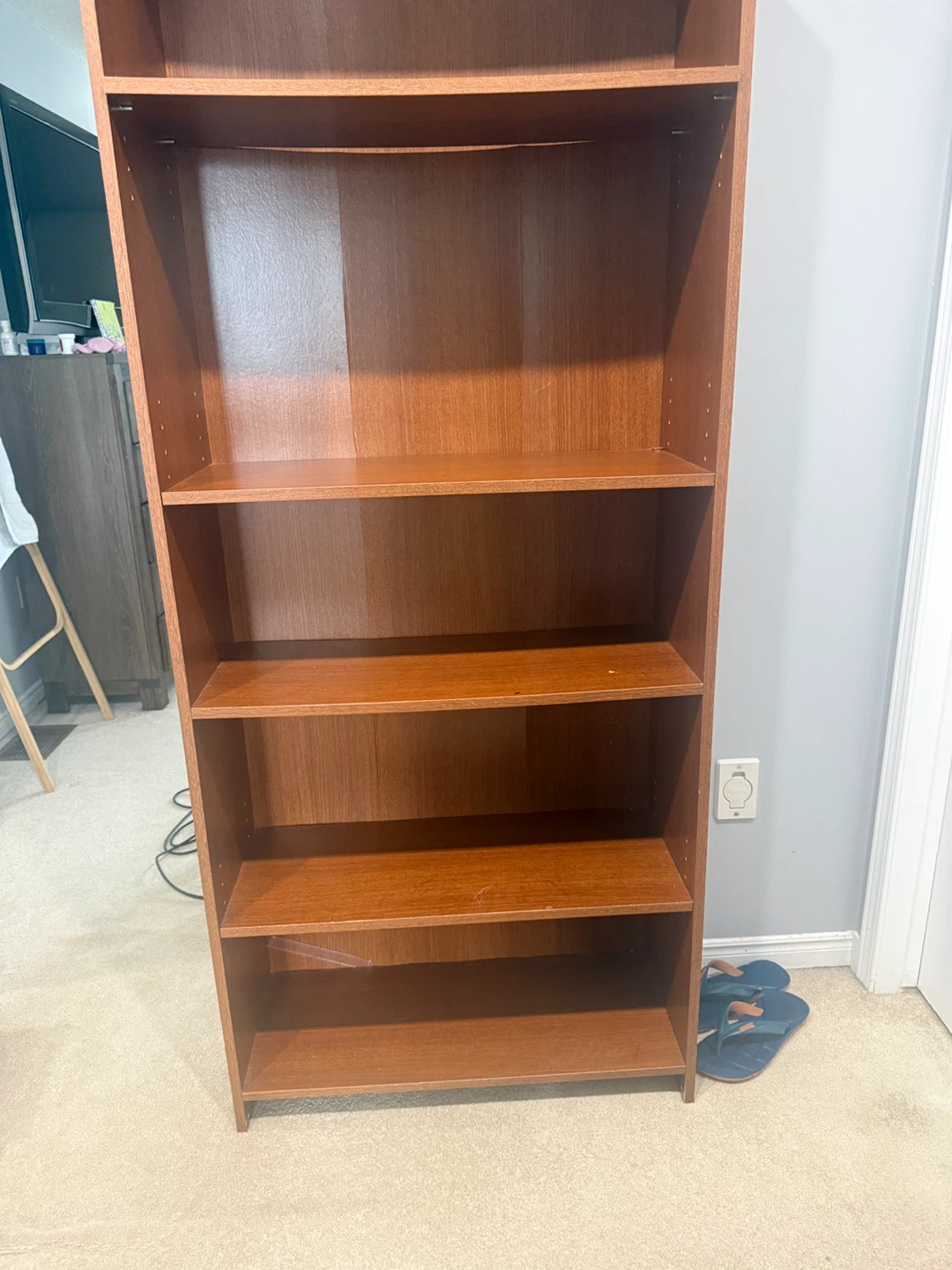Wooden Bookshelf