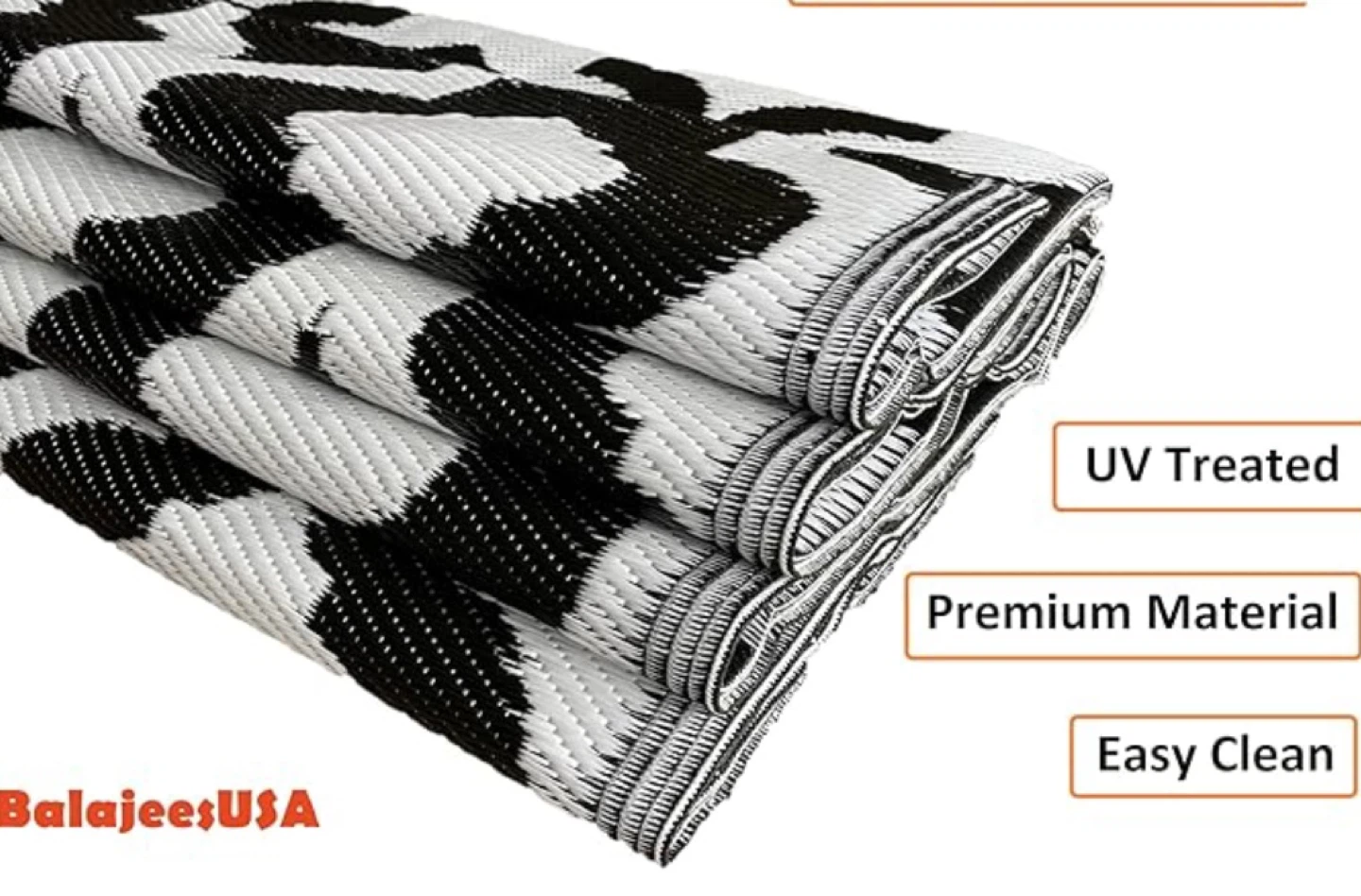 Factory Sealed BalajeesUSA Outdoor Patio Rugs Clearance 9'x12' - photo 2