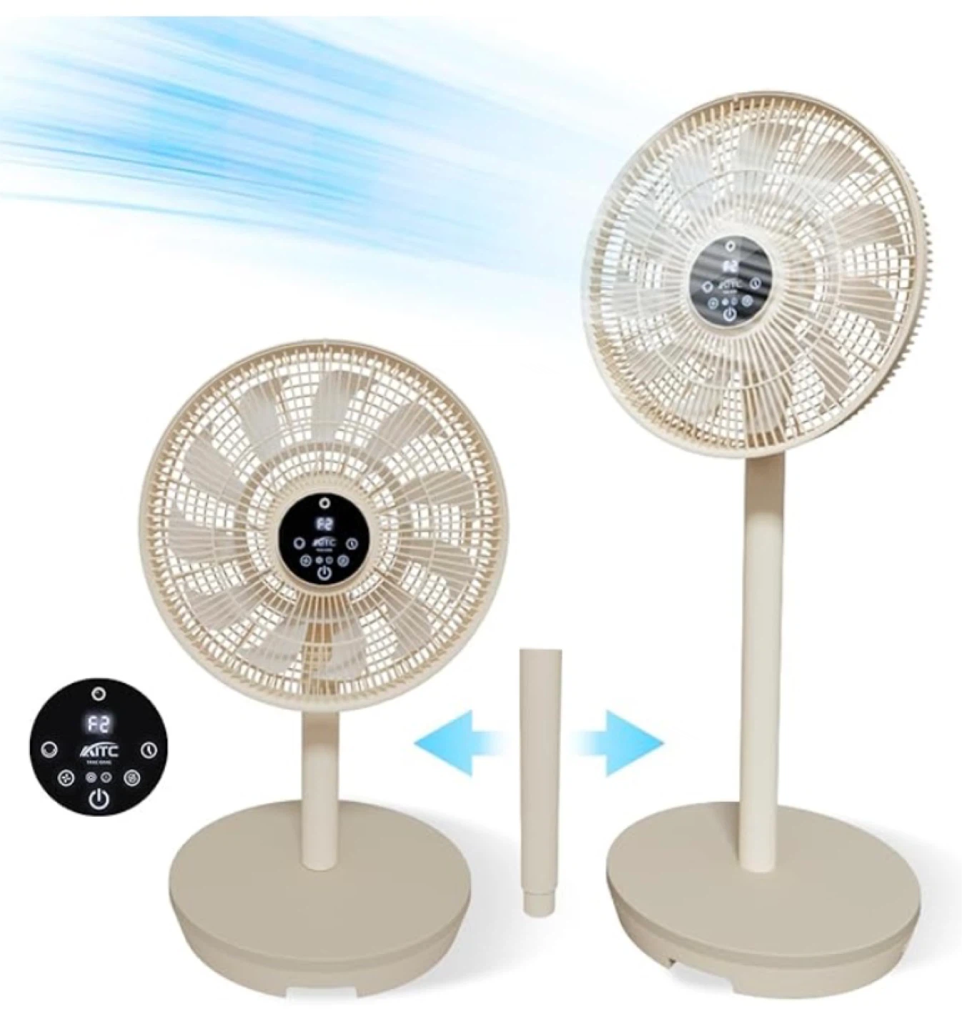 New in Box AI Smart Pedestal Fan