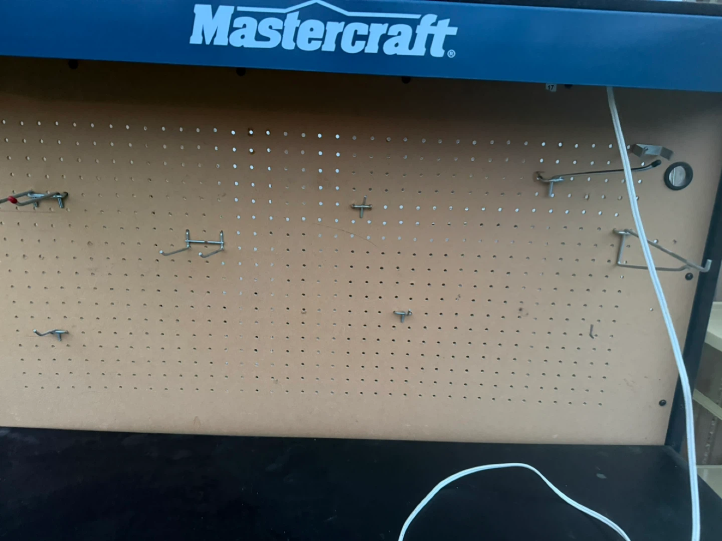 Mastercraft Workbench with Pegboard and Drawer - photo 5