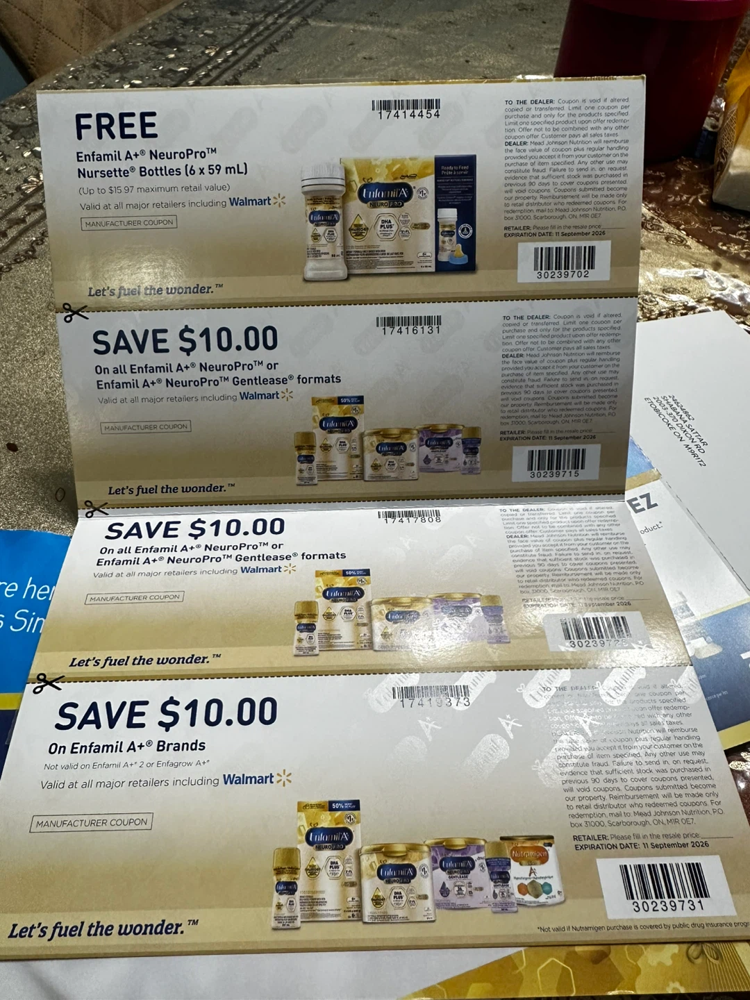 Total 45$. Enfamil A+ NeuroPro Coupons