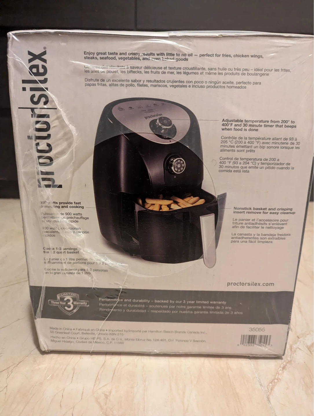 Proctor Silex 2.2 Quart Air Fryer - photo 2