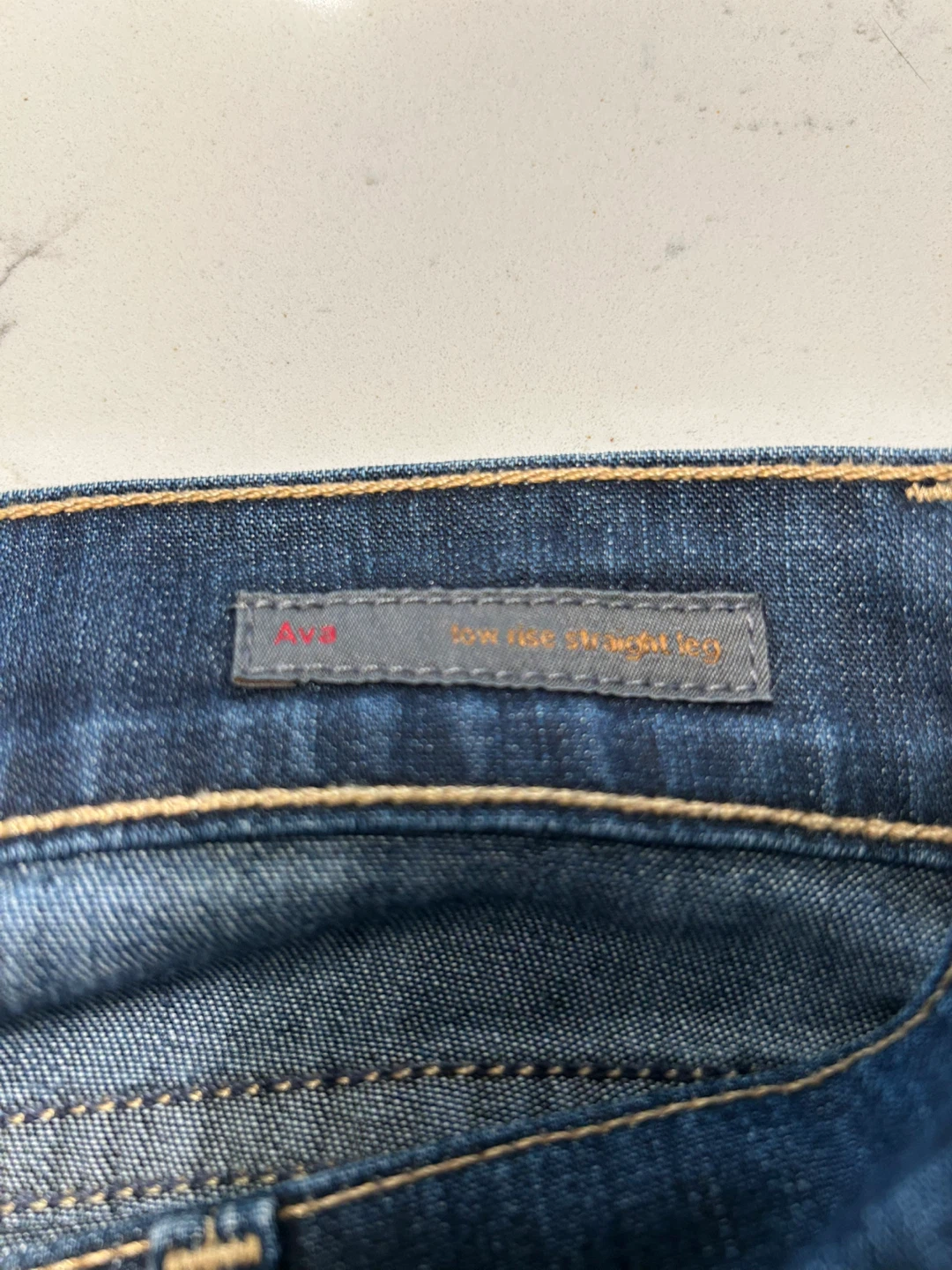 Citizens of Humanity Low Rise Straight Leg Jeans - Size 29 - photo 5
