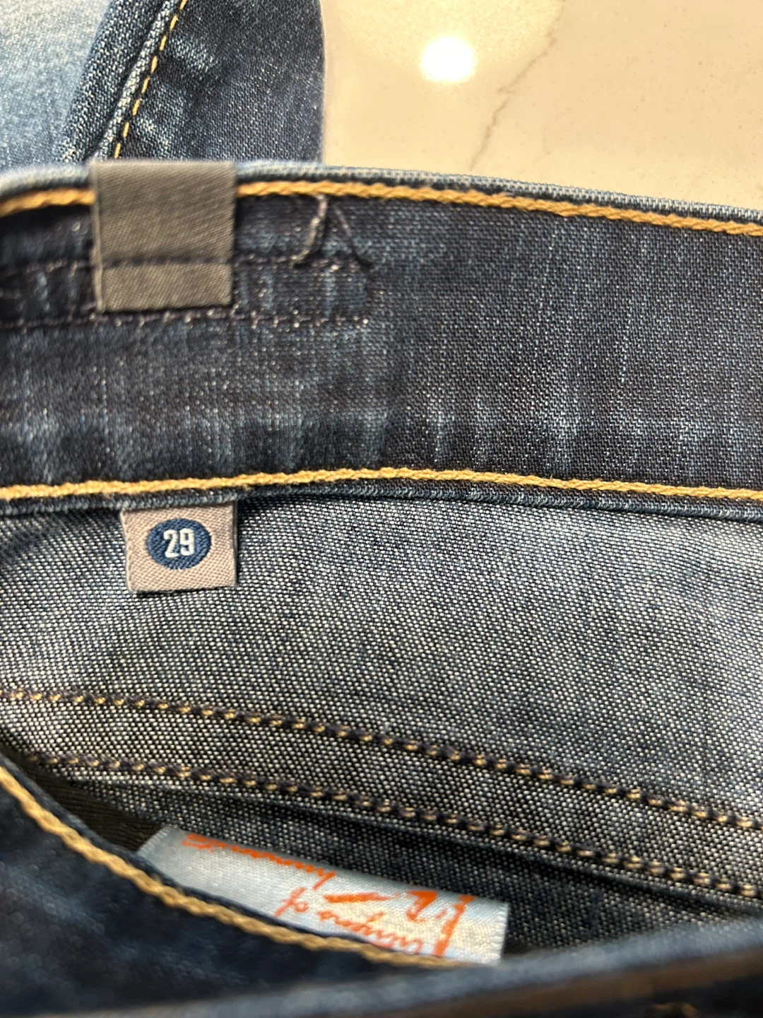 Citizens of Humanity Low Rise Straight Leg Jeans - Size 29 - photo 4