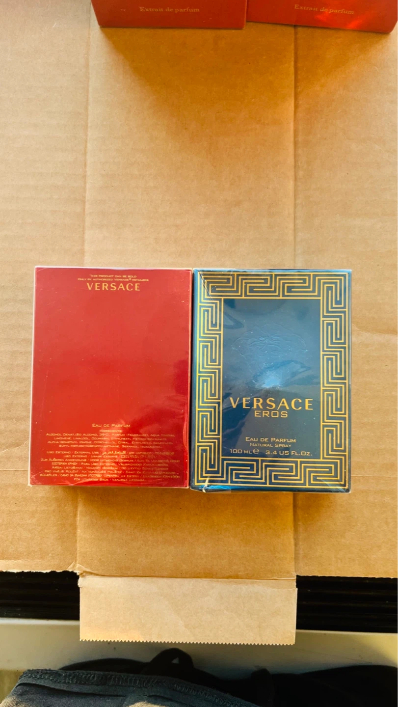 Versace Eros Flame & Eros Eau de Parfum Set - 100ml Each