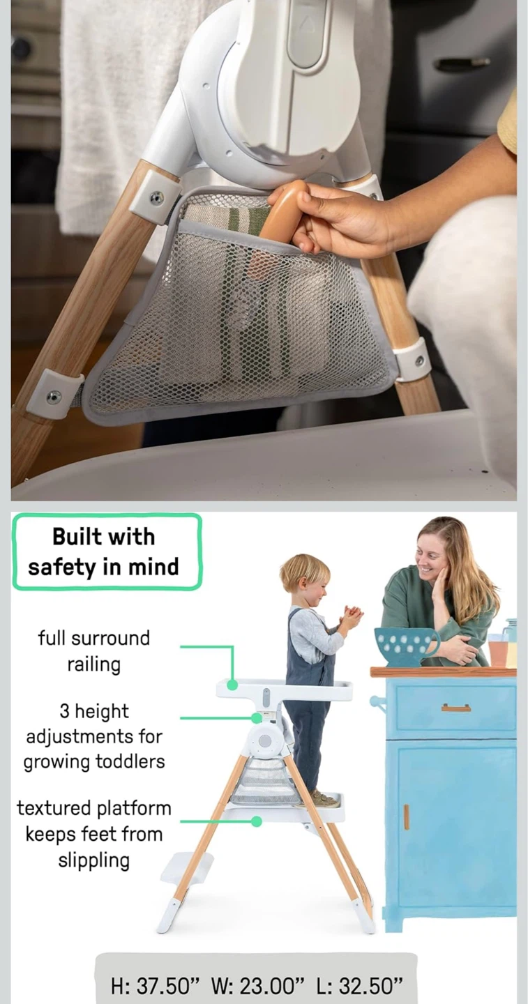 Ingenuity Convertible High Chair & Step Stool Tower - photo 2