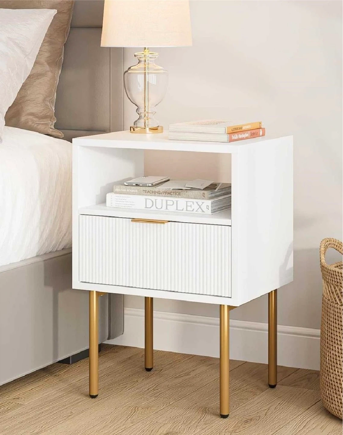 Mid Century Nightstand, 1pc