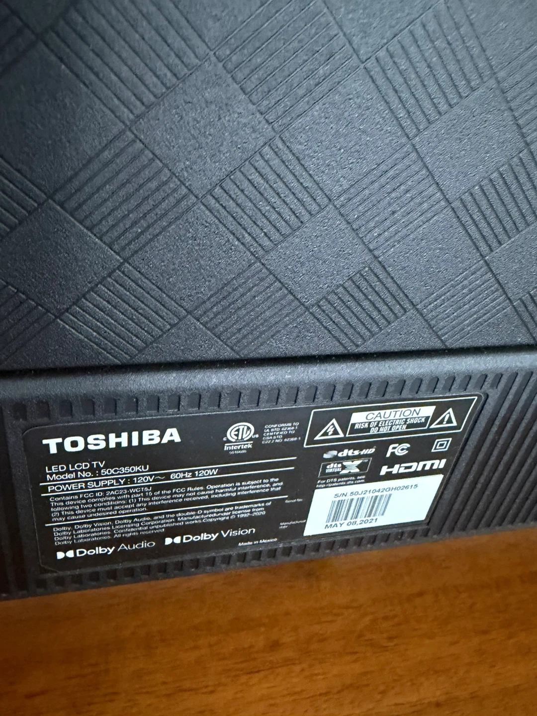 Toshiba 50" 4K UHD LED TV - photo 4