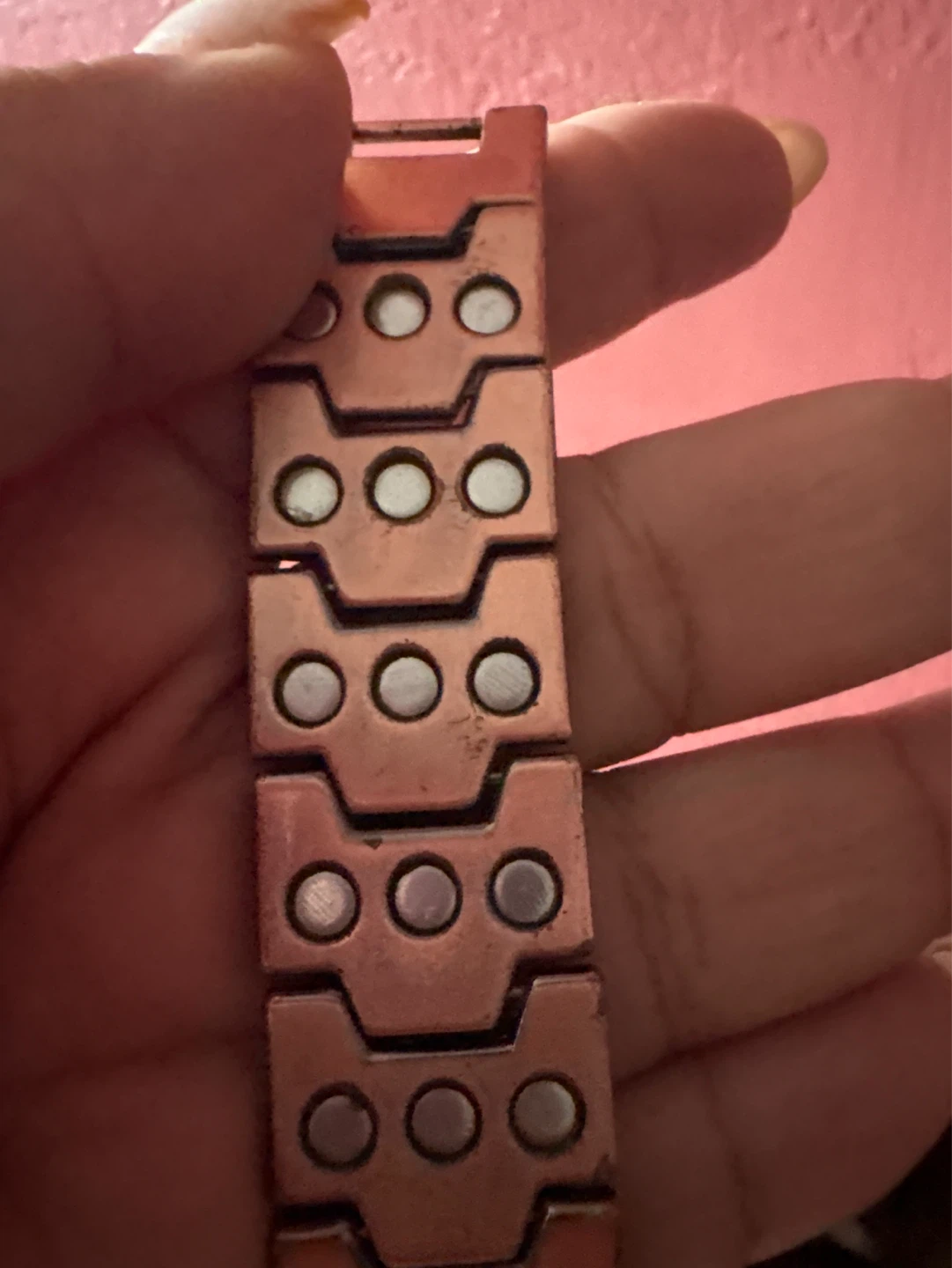 New Men’s Copper Magnetic Bracelet - photo 2