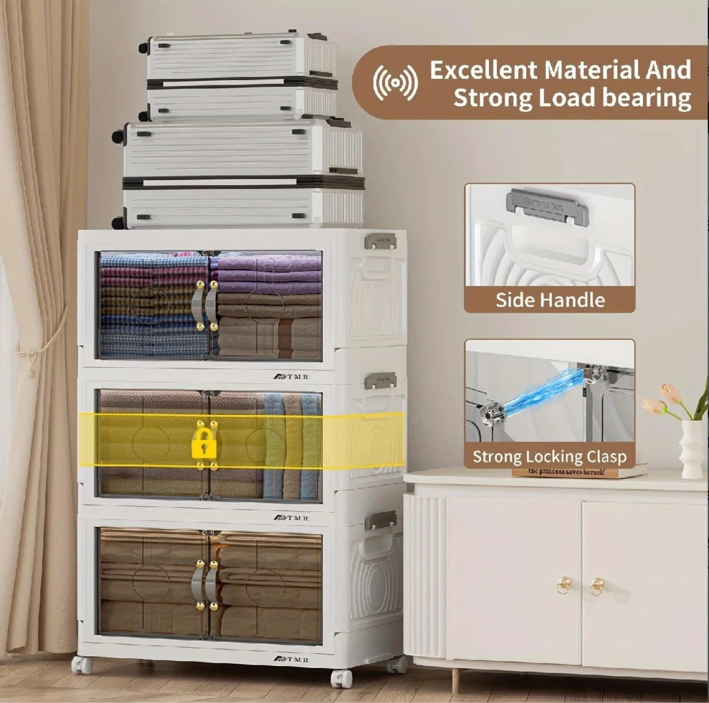 5 tier Stackable Storage Bin - photo 4
