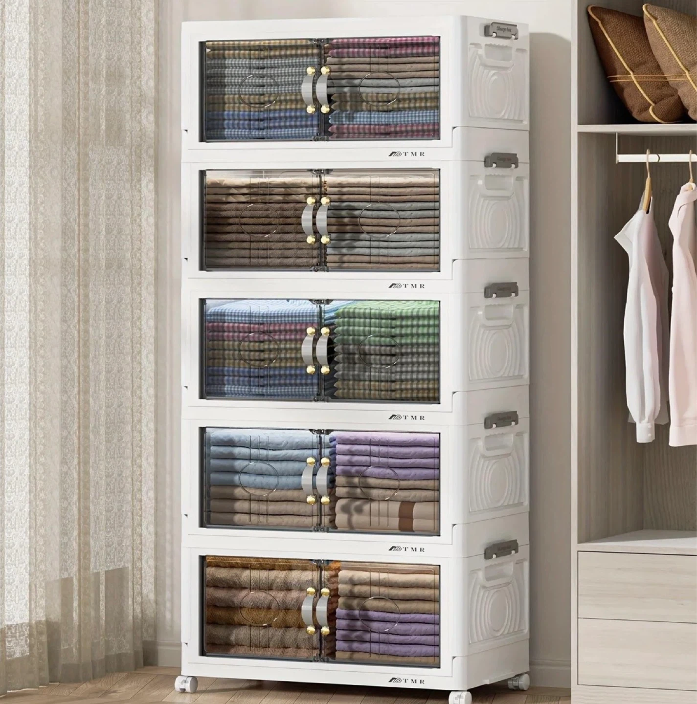 5 tier Stackable Storage Bin