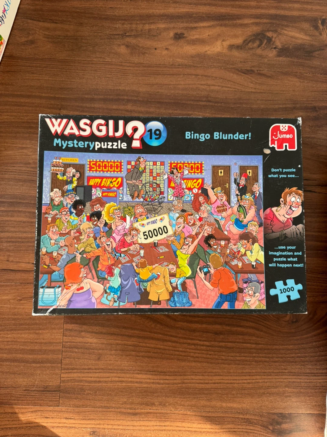 Jumbo Wasgij 19 Bingo Blunder Mystery Puzzle 1000 Pieces