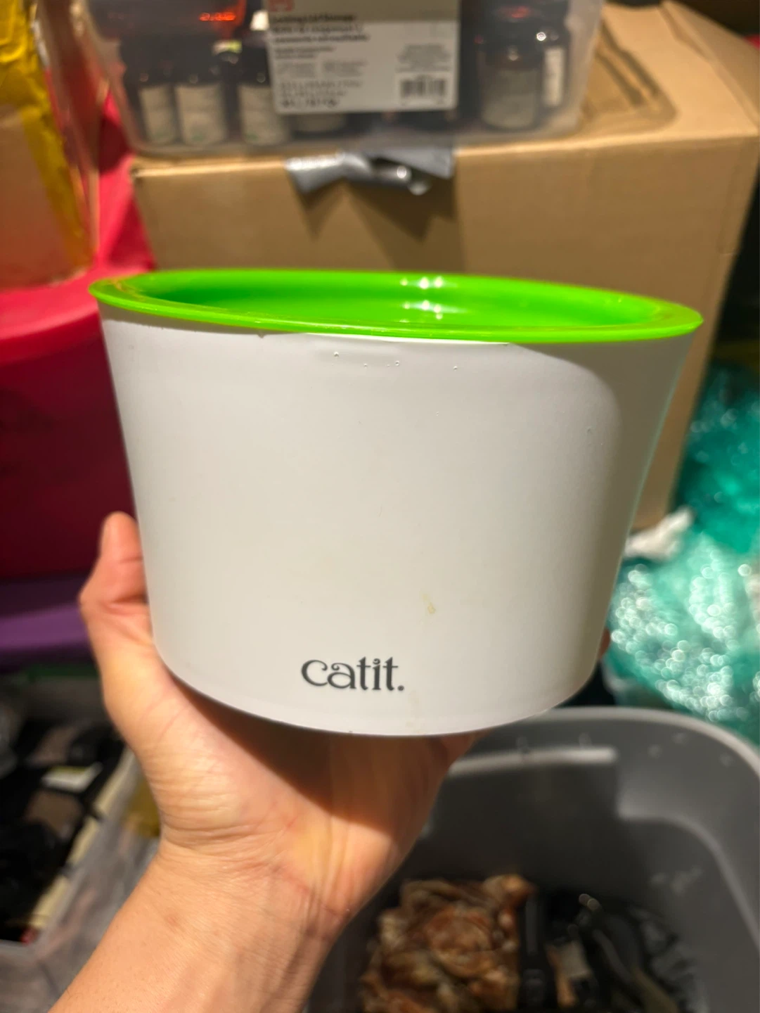 Catit Cat Treat Dispenser Toy Green - photo 3