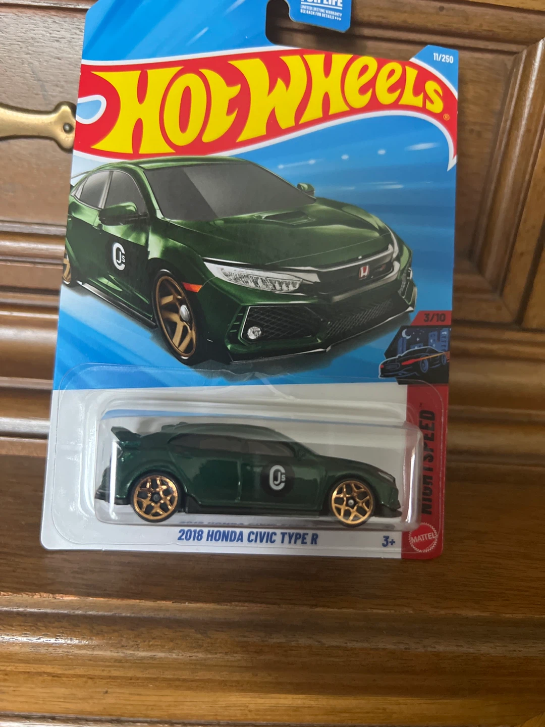 Hot Wheels 2018 Honda Civic Type R Nightspeed