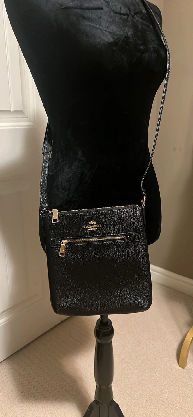 COACH Women's Mini Rowan File Shoulder Crossbody Bag