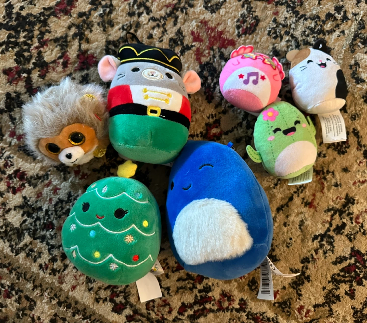 Squishmallows + one TY lion (take all for $5)