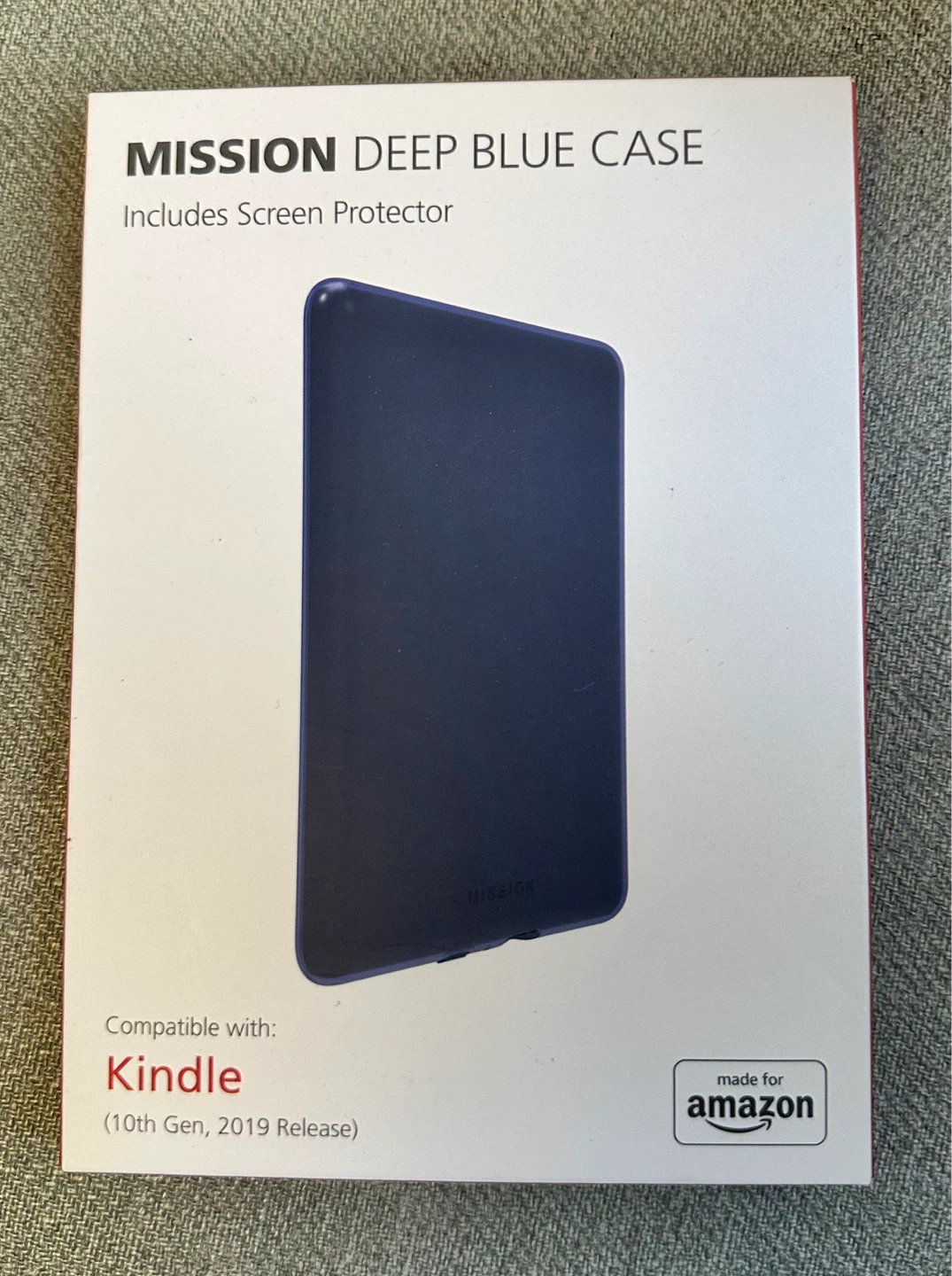 BNIB Mission Deep Blue Case for Kindle (10th Gen)