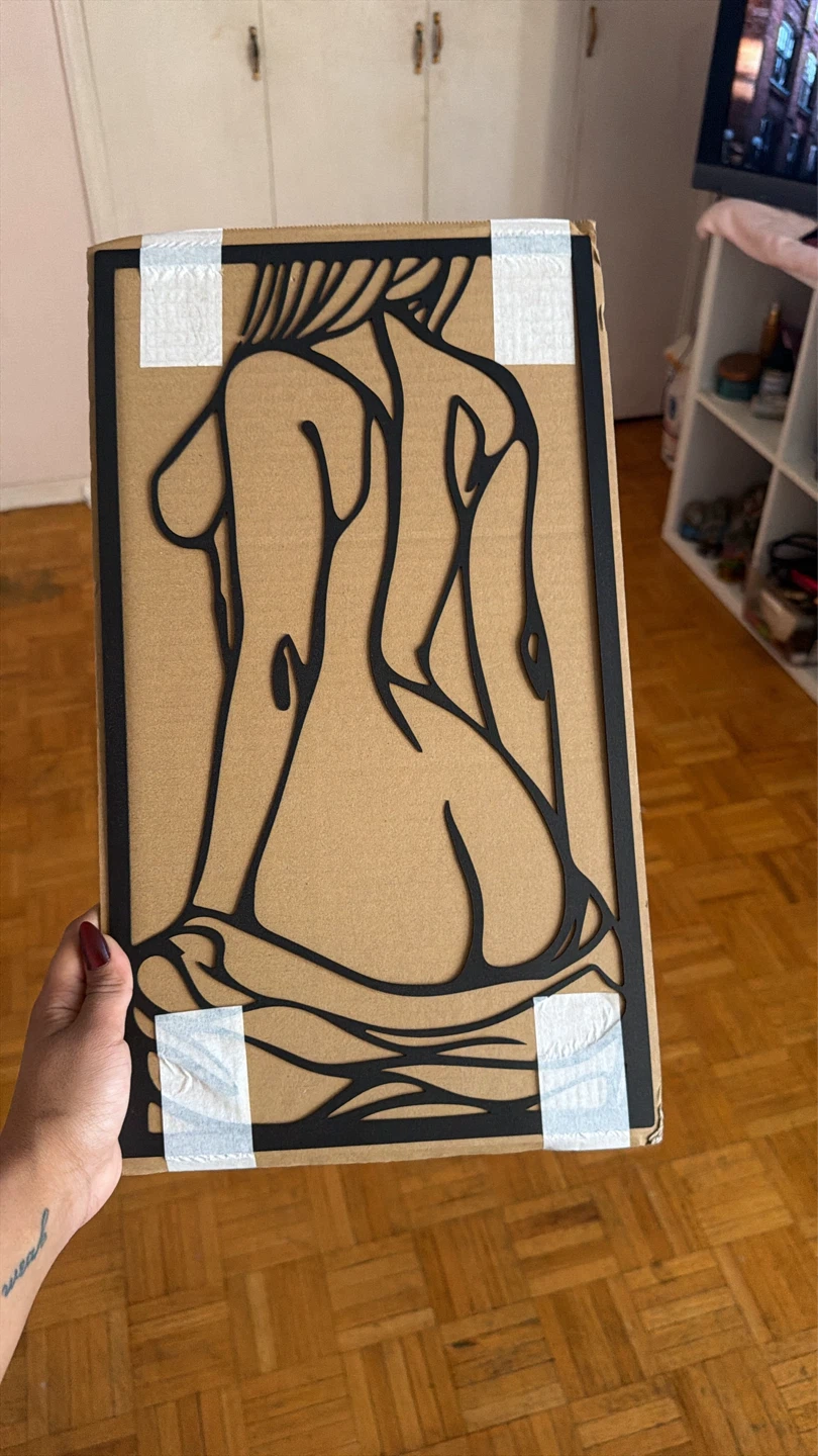 Metal Wall Art - Nude Figure Design - photo 3