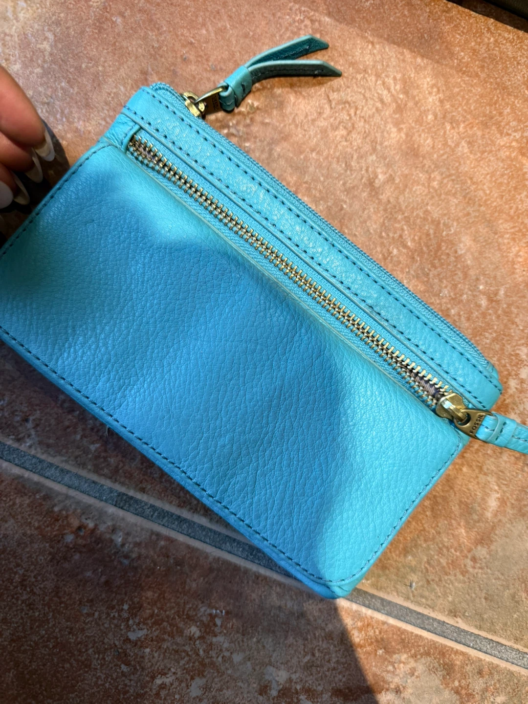 Cole Haan Brown Leather Backpack, Fossil and more - photo 4