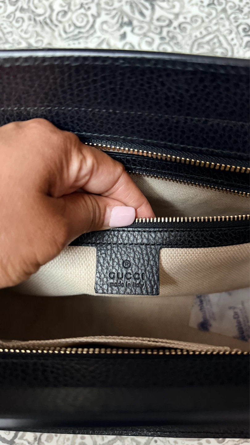 Gucci Black Leather Tote Bag - photo 4