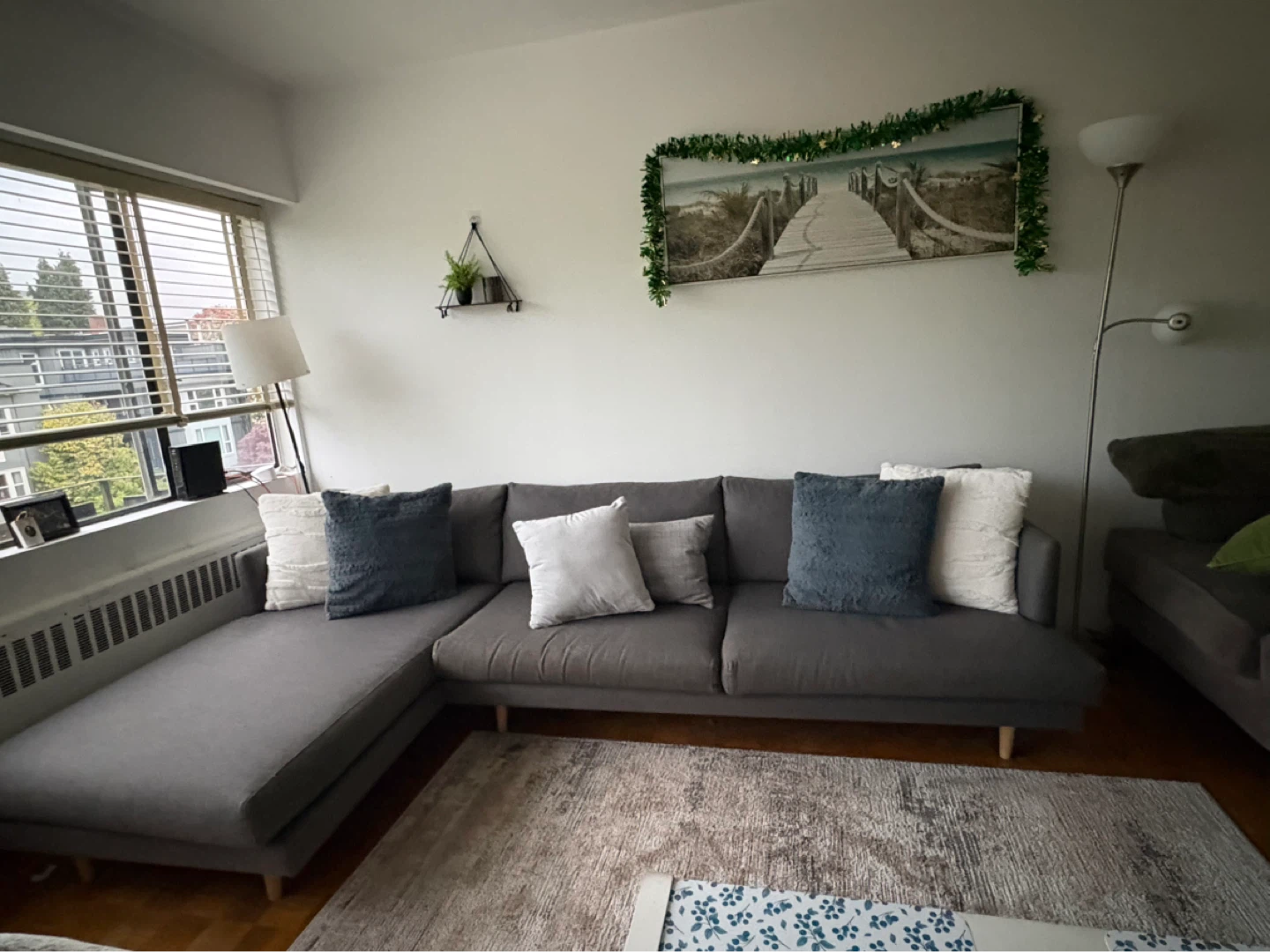Article Burrard 112” Left Sectional – Gray