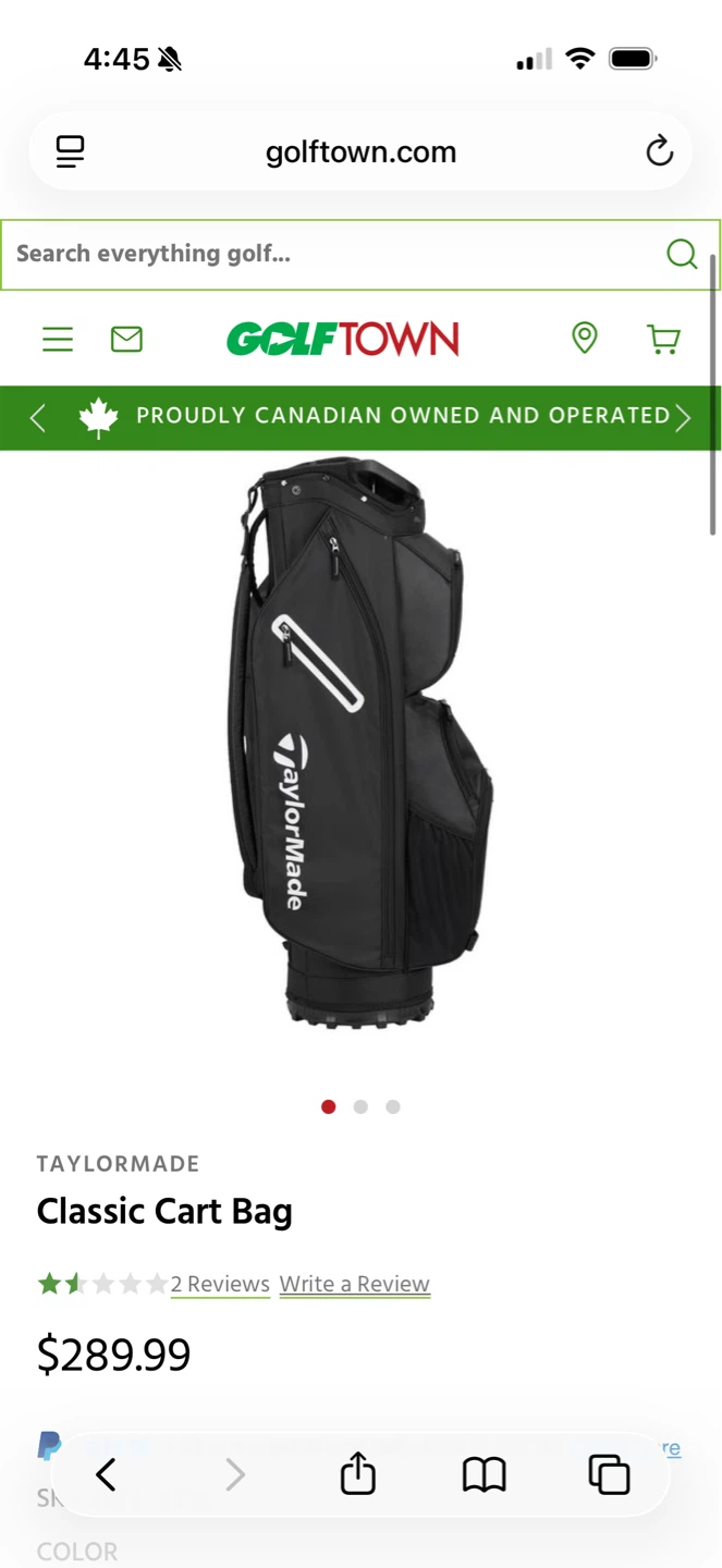 Taylor Made Golf Bag - photo 2