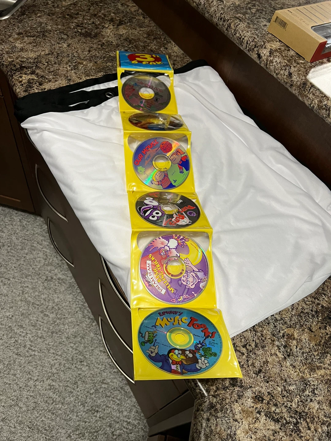 1994 CD ROM 6 Pack for Children