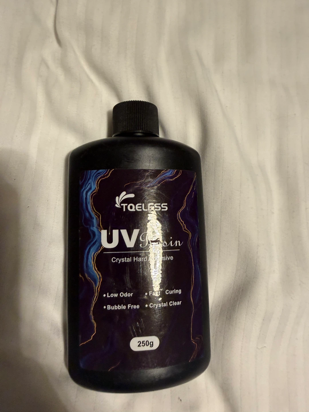 TqelFss UV Resin Crystal Hard Adhesive (4 x 250g Bottles) - photo 2