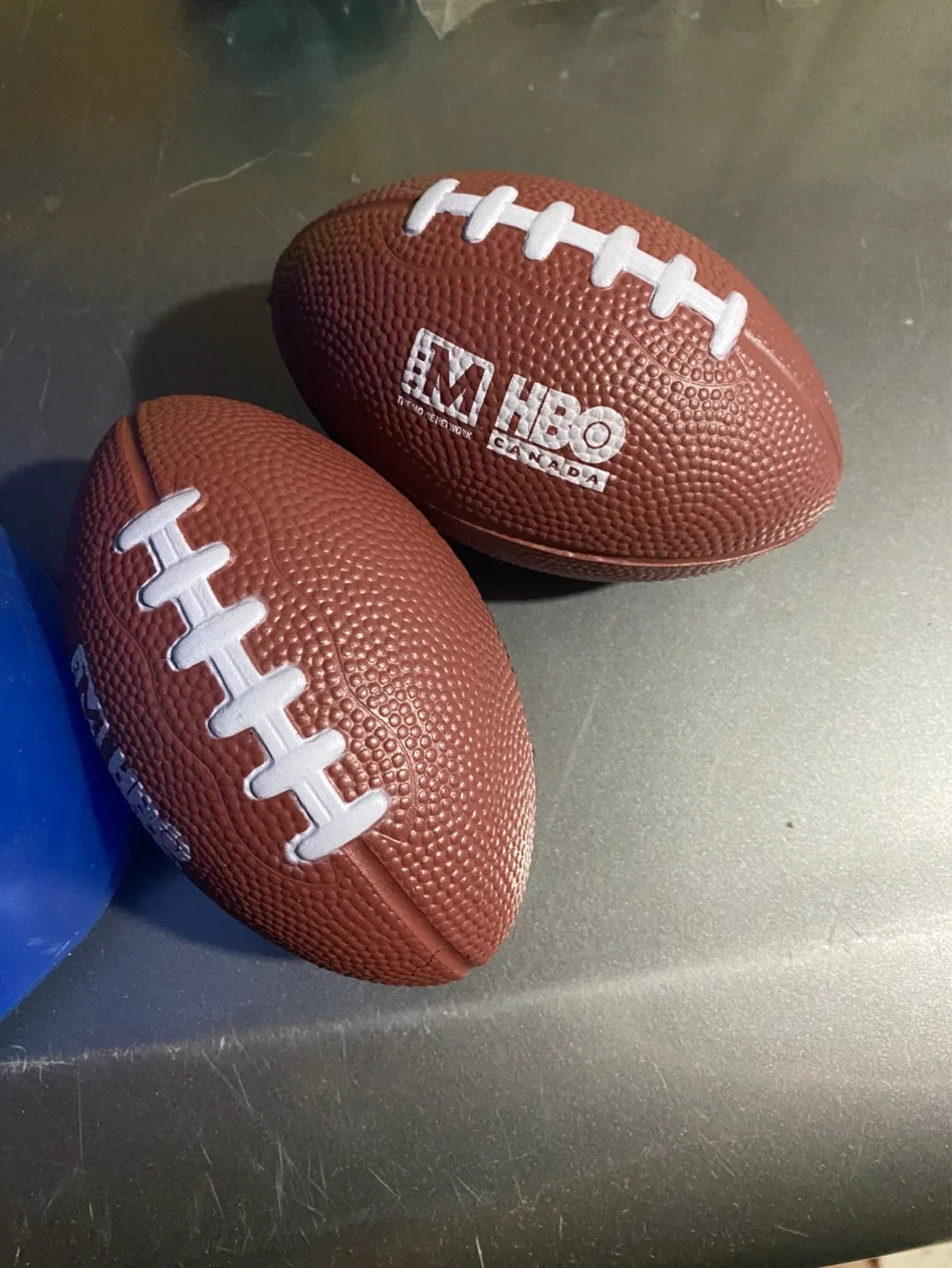2 HBO Canada Mini Stress Ball Footballs