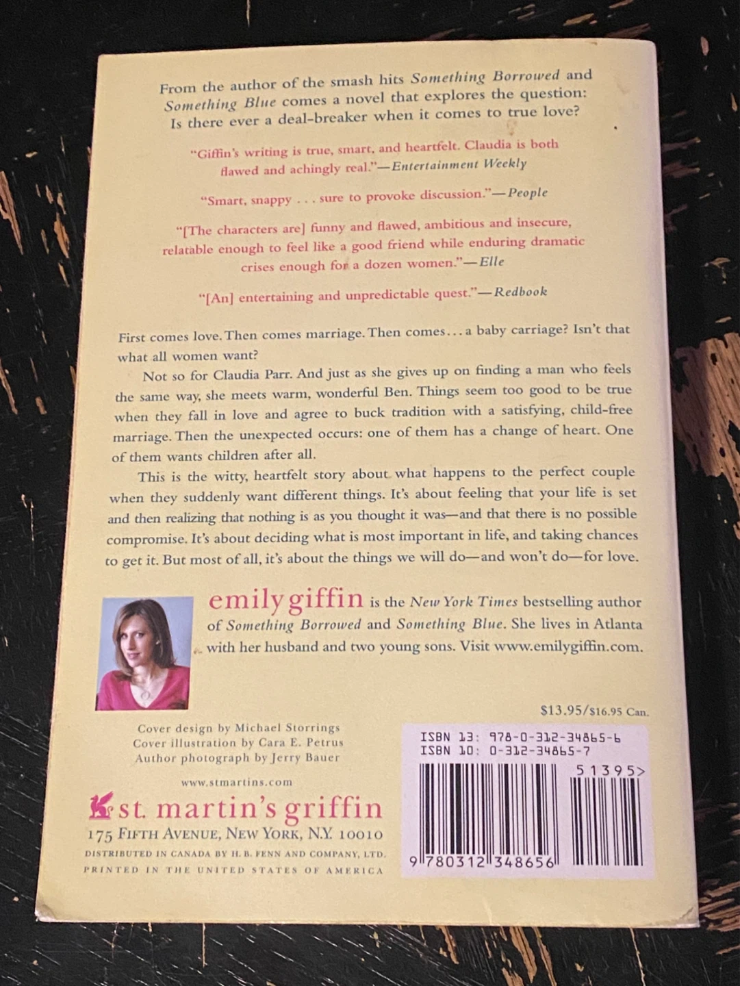 Baby Proof by Emily Giffin Paperback Novel - photo 2