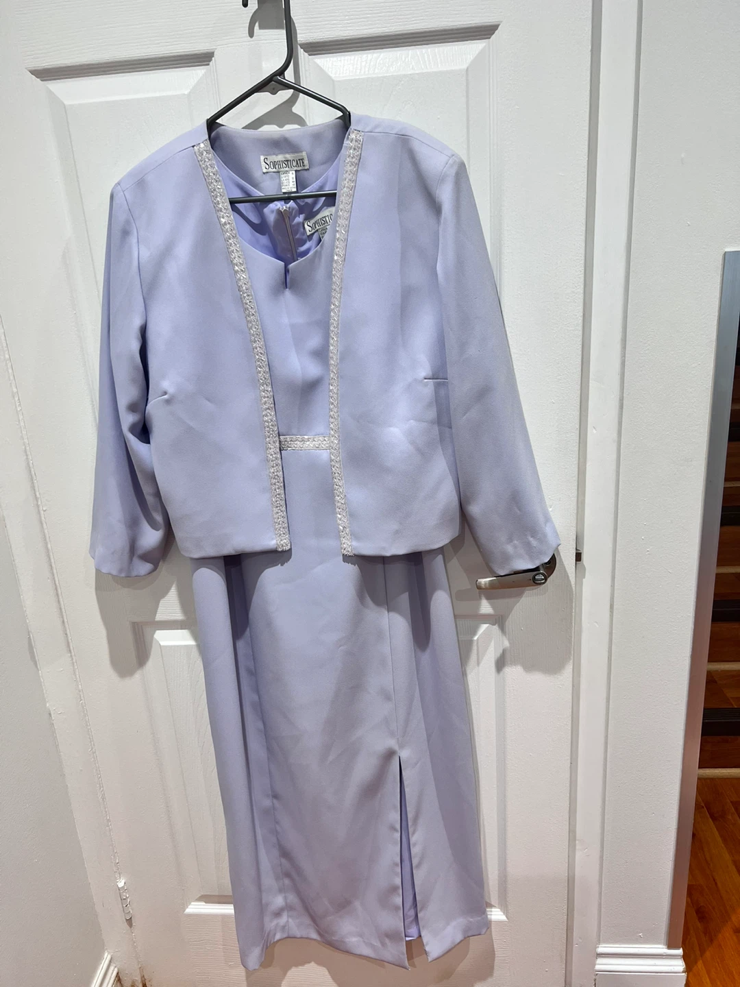 Lavender Suit Dress Size 16