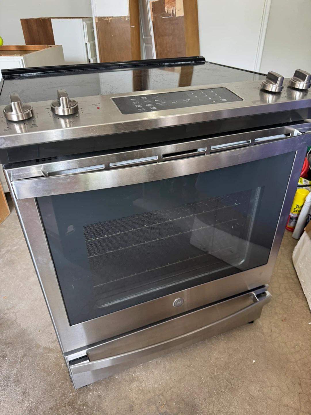 GE Stainless Steel Electric Range Oven