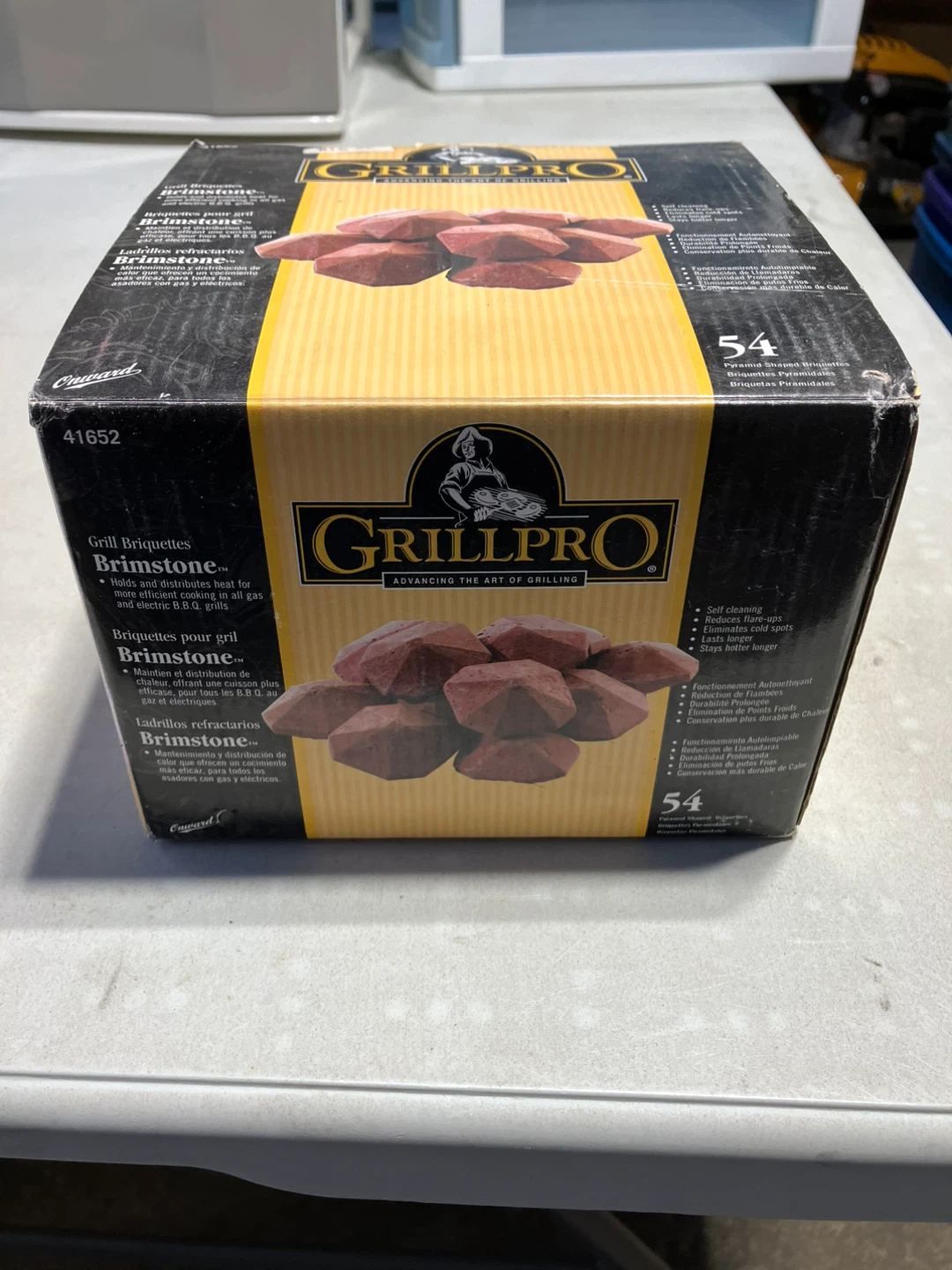 GrillPro Brimstone Briquettes - 54 Count