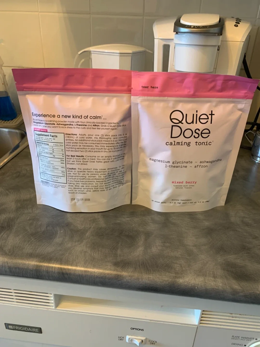 Quiet Dose Calming Tonic Powder Mixed Berry