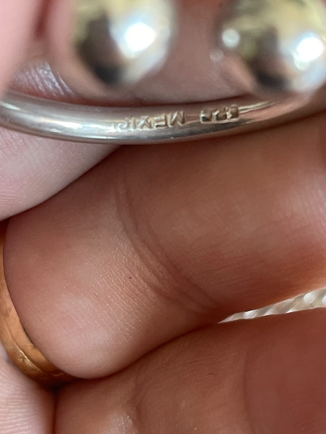 Sterling Silver 925 Mexico Key Ring - photo 4