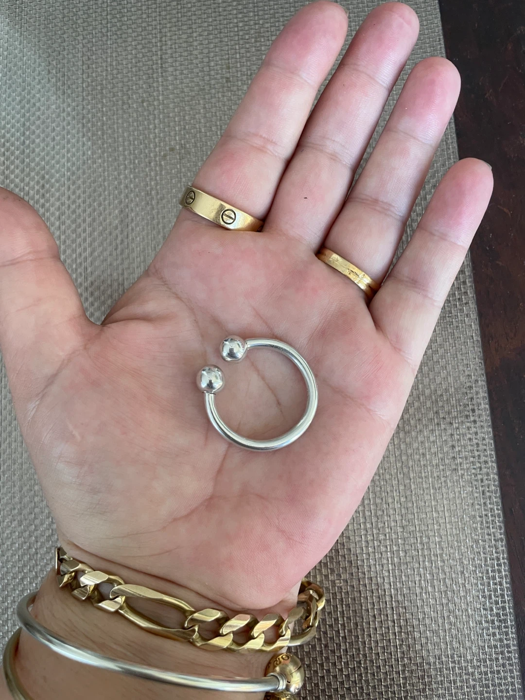 Sterling Silver 925 Mexico Key Ring - photo 2