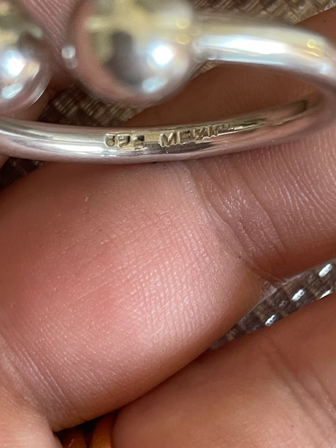 Sterling Silver 925 Mexico Key Ring - photo 3
