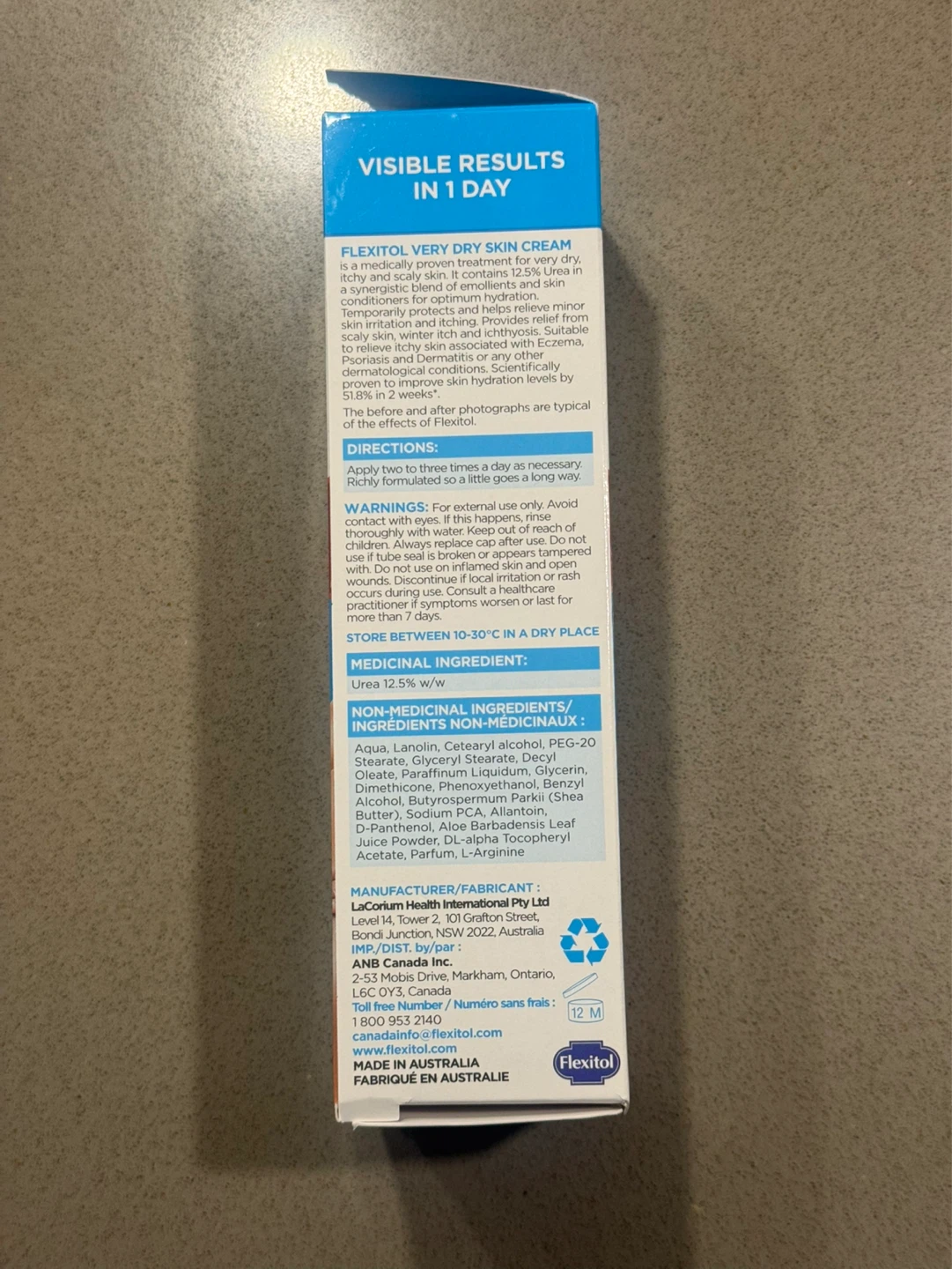 NEW IN BOX flexitol very dry skin cream - photo 2