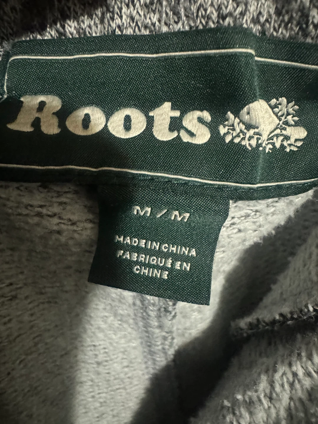 Roots Grey Sweatpants - Size M - photo 5