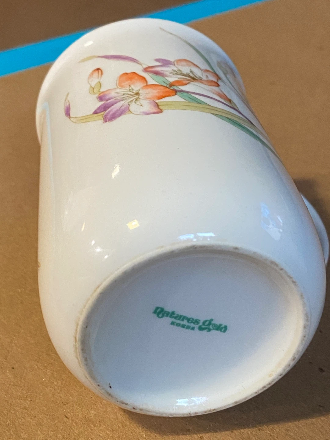 Nature's Gold Floral Mug - photo 3