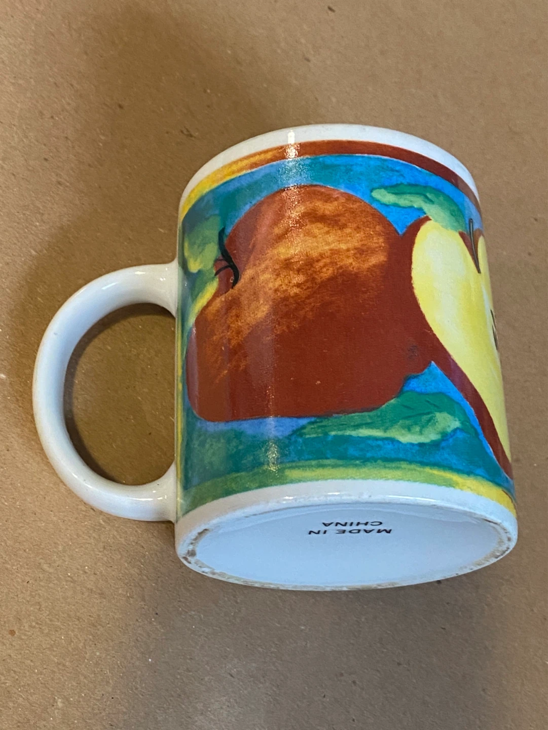 Mug with Apple Design