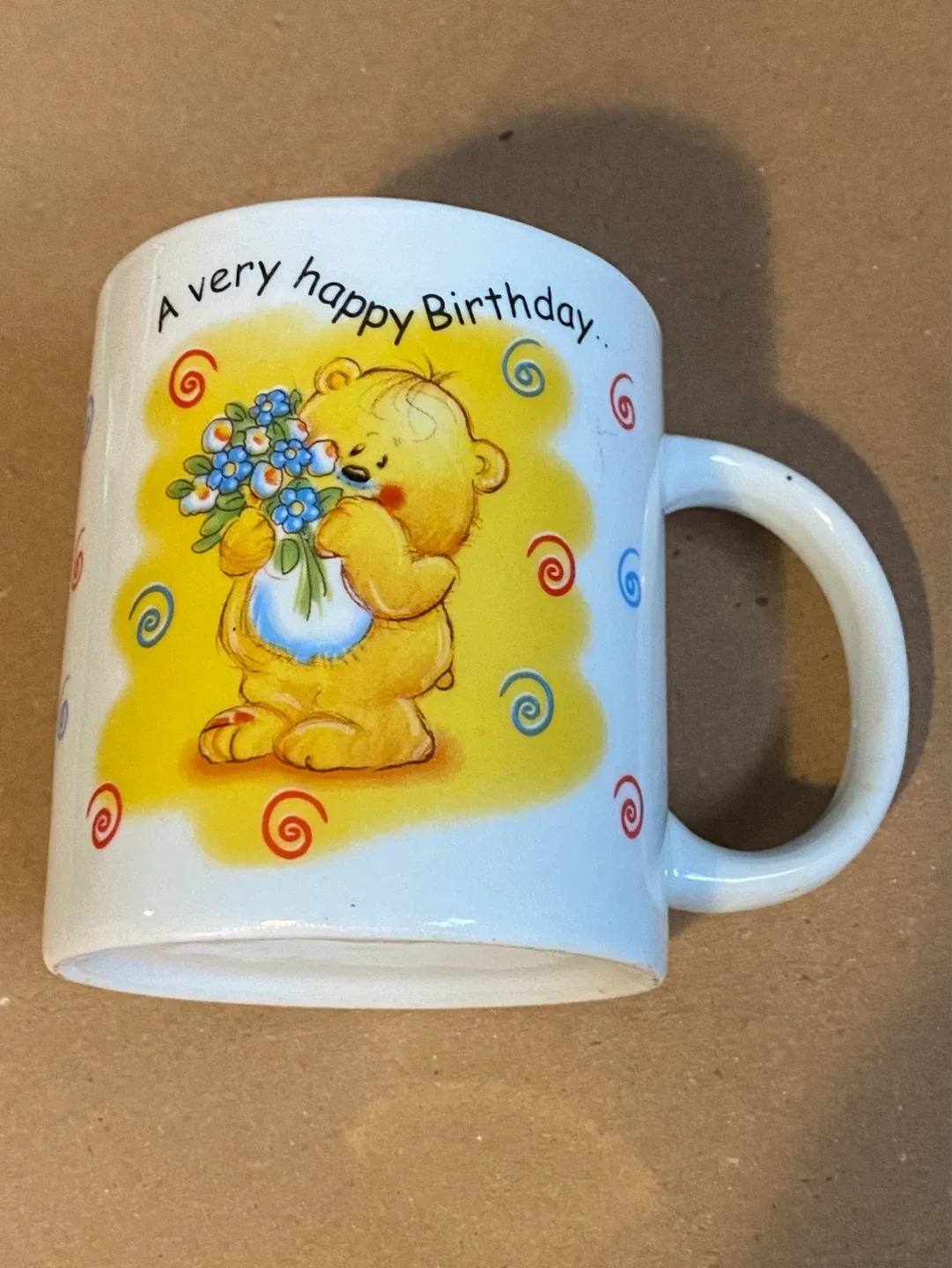 Happy Birthday Teddy Bear Mug - photo 2
