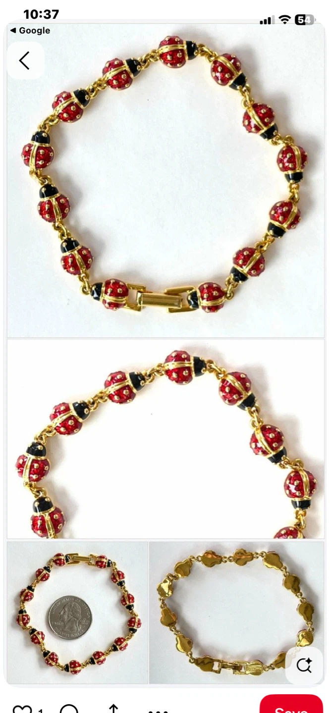 Joan Rivers Ladybug Bracelet, collection - photo 5