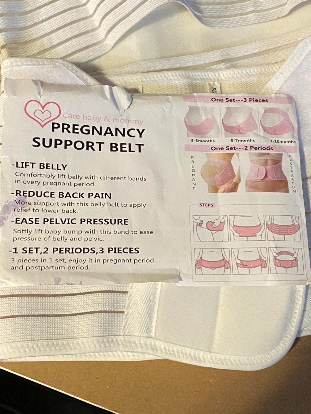 Care baby & mommy Pregnancy Support Belt