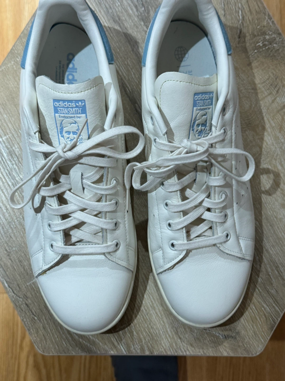 Adidas Stan Smith Sneakers - White/Blue - photo 2