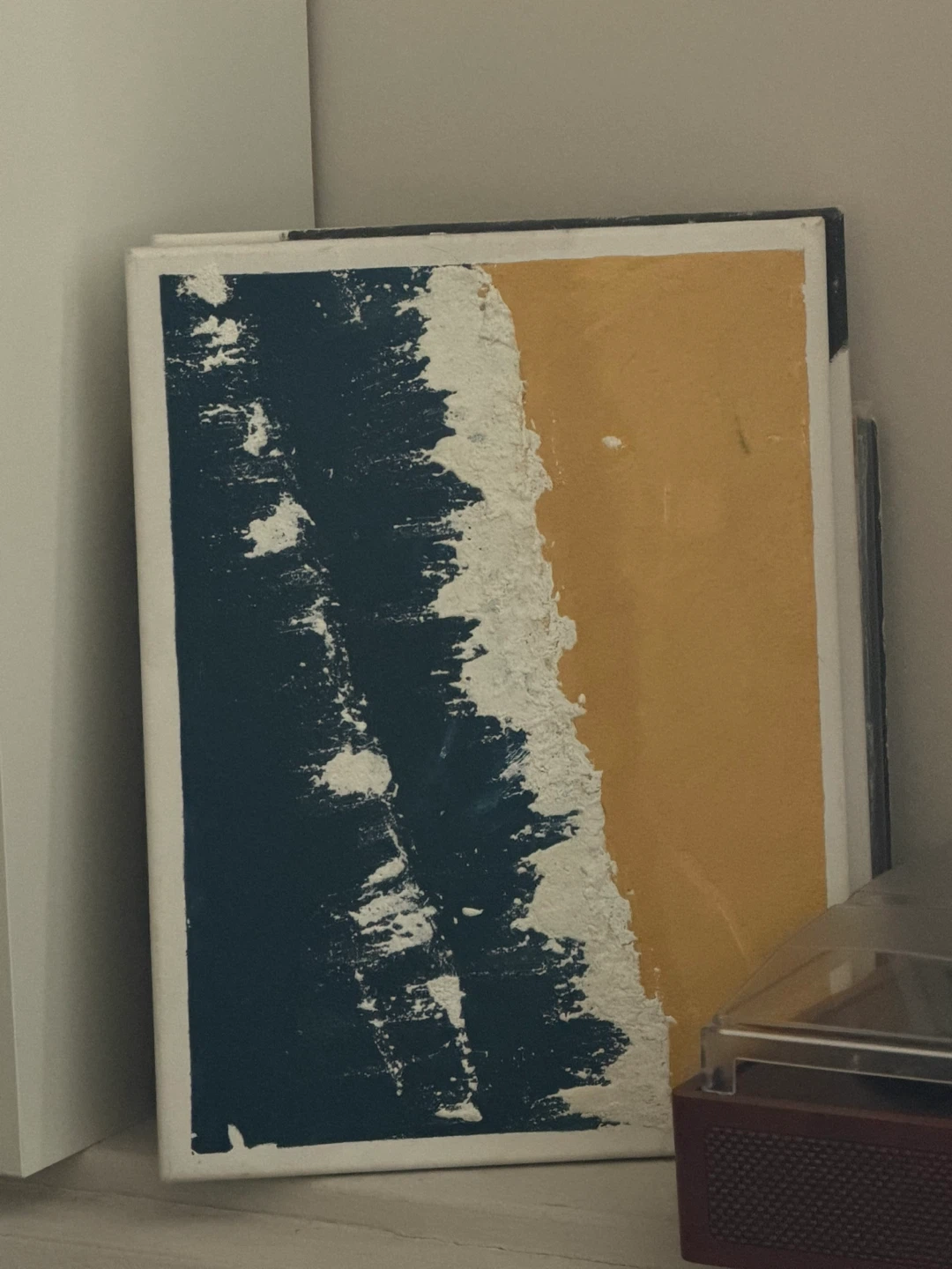 Textured Beach Scene Canvas Art