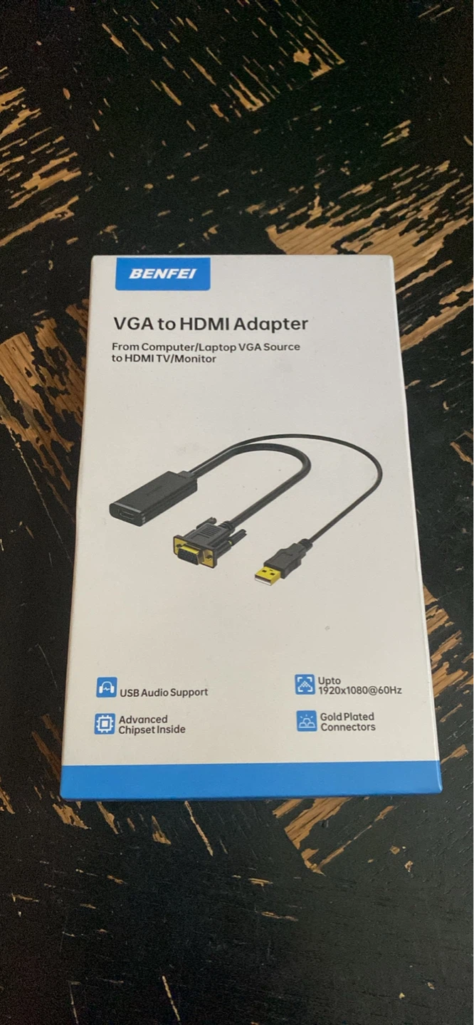 BENFEI VGA to HDMI Adapter