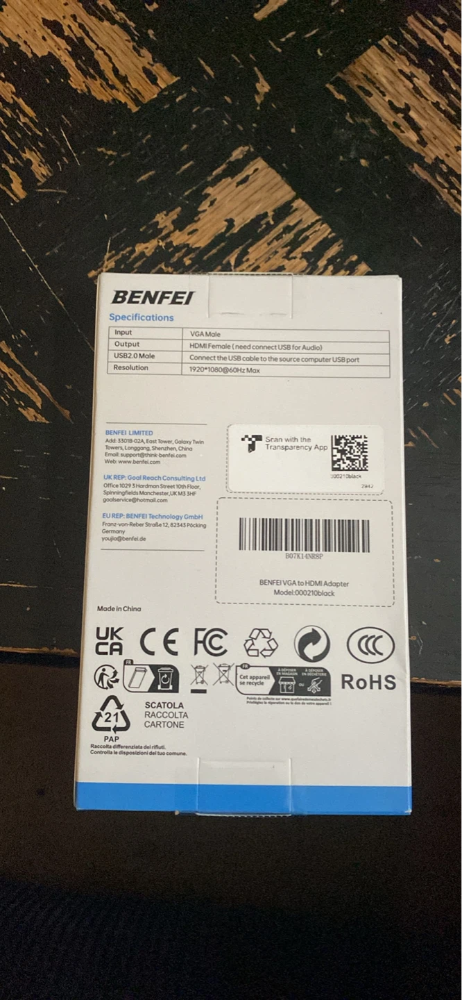 BENFEI VGA to HDMI Adapter - photo 2