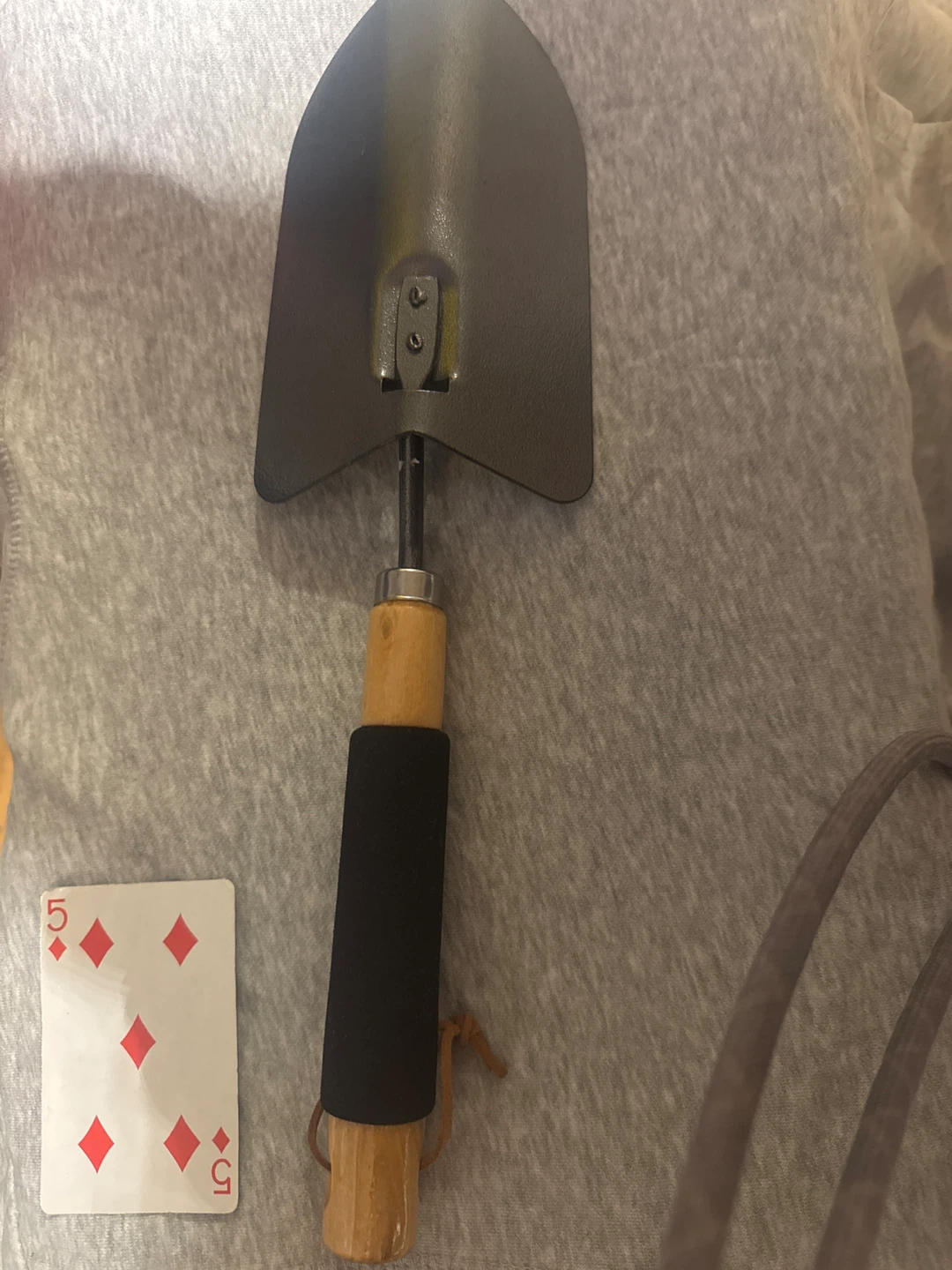 Gardening Trowel with Wooden Handle - photo 2